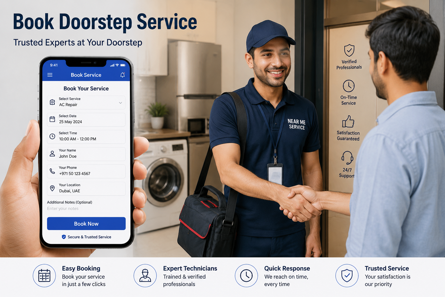 Book Doorstep Repair Service